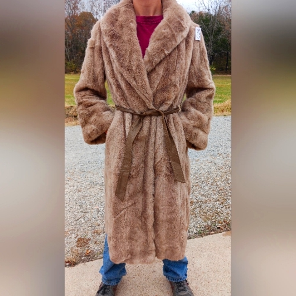 Vintage Faux Fur Coat